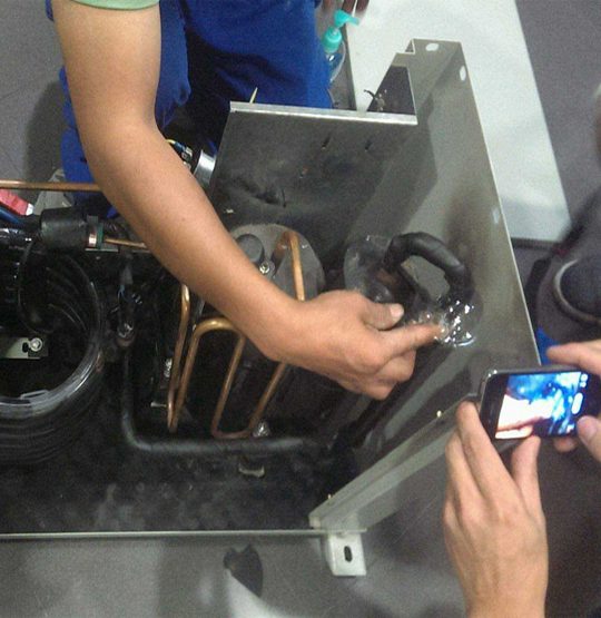 张店维修空调制冷效果差